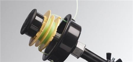 Trimmer Feature: Quick Snap Spool System (Bump Head, Curved Shaft)