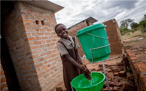 New sanitary facilities thanks to UNICEF