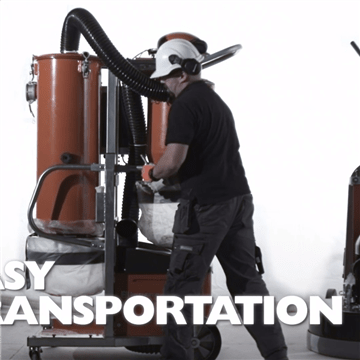 DC 6000 feature - Easy transportation