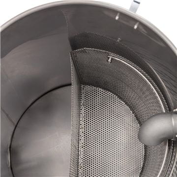 W 70, Integral stainless steel strainer