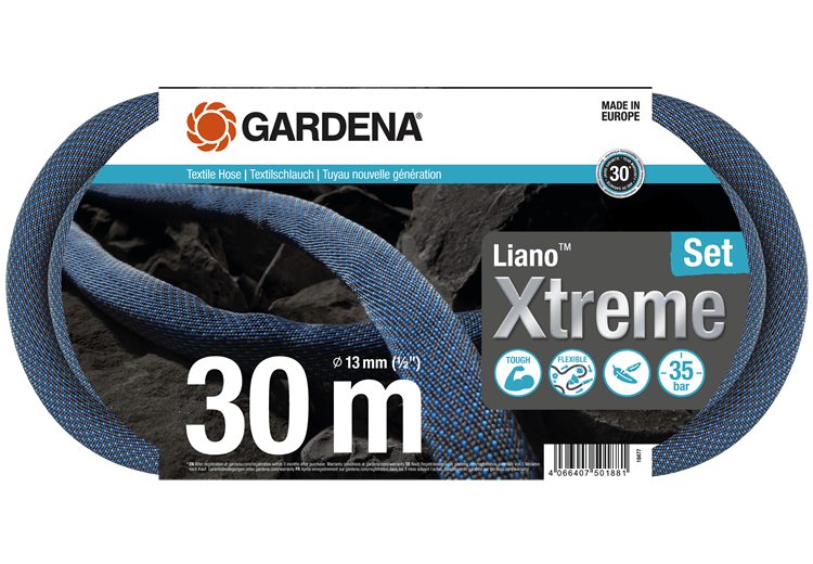 Textielslang Liano™ Xtreme 30 m Set