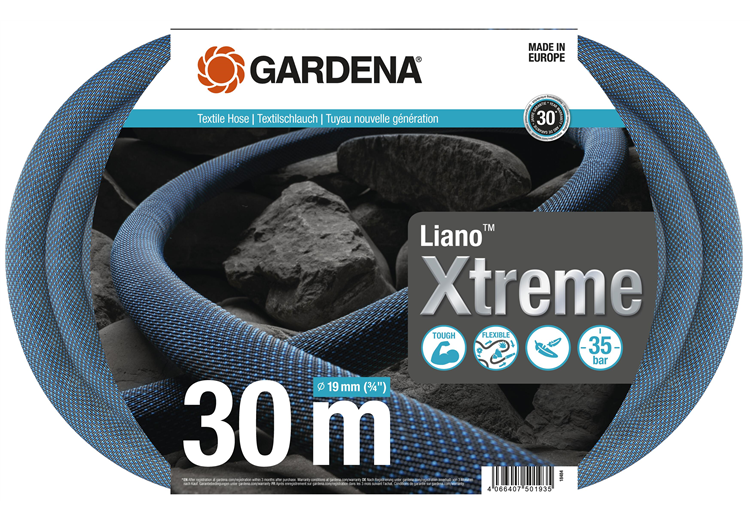 Textielslang Liano™ Xtreme 19 mm (3/4”), 30 m