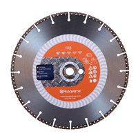 3 pk 14" Diamond blade for husqvarna and stihl hand held gas saw 6600 rpm rated 