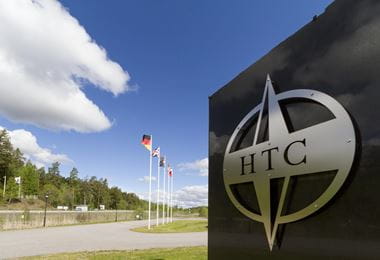 HTC headquarter sign