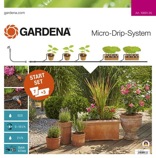 Gardena Micro-Drip Startset Pflanztöpfe M 13001-20 