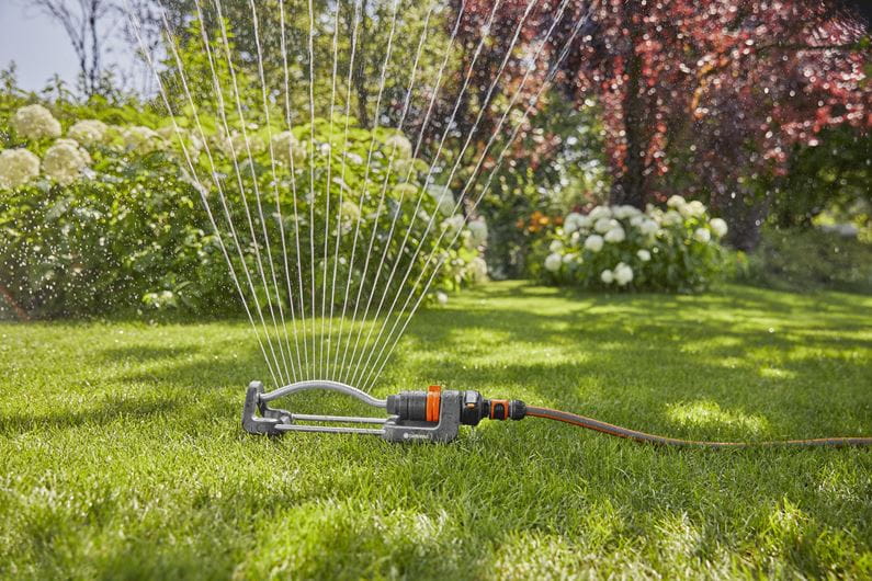 2/4X Professional Metal Impulse Sprinkler For Garden Lawn Grass Plant Watering 