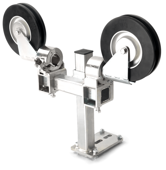 Offset pulley system