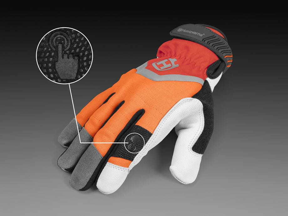 Gloves, Technical, Class 1 Chainsaw Protection, Touchfinger
