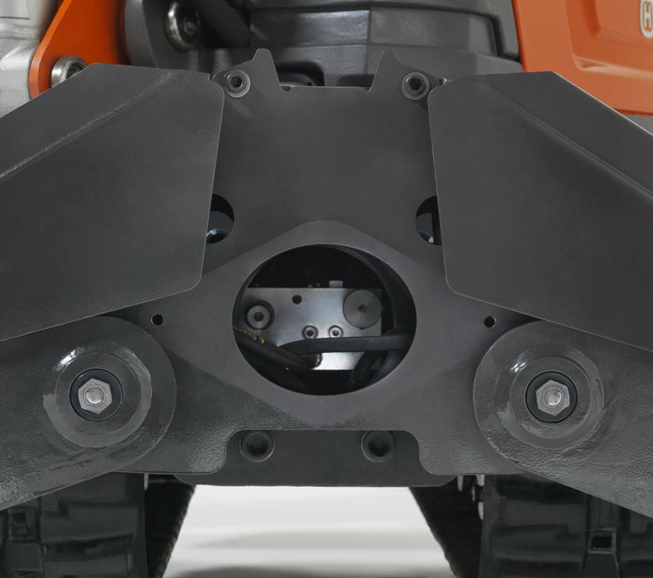 DXR 270, Release valve track tensioning
