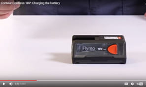 charging the battery contour cordless 18v youtube video