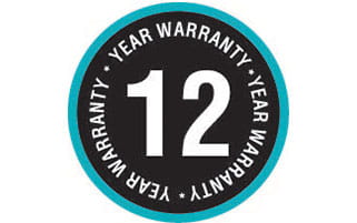 12-Year Warranty