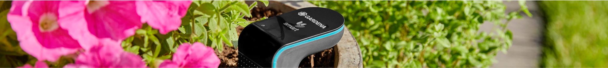 GARDENA smart system sensor skjult i potteplante