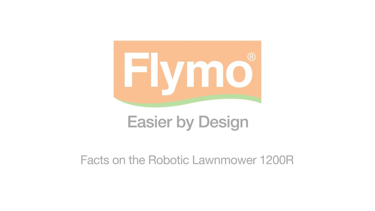 Flymo Robotic 1200R - Facts on the robotic lawnmower