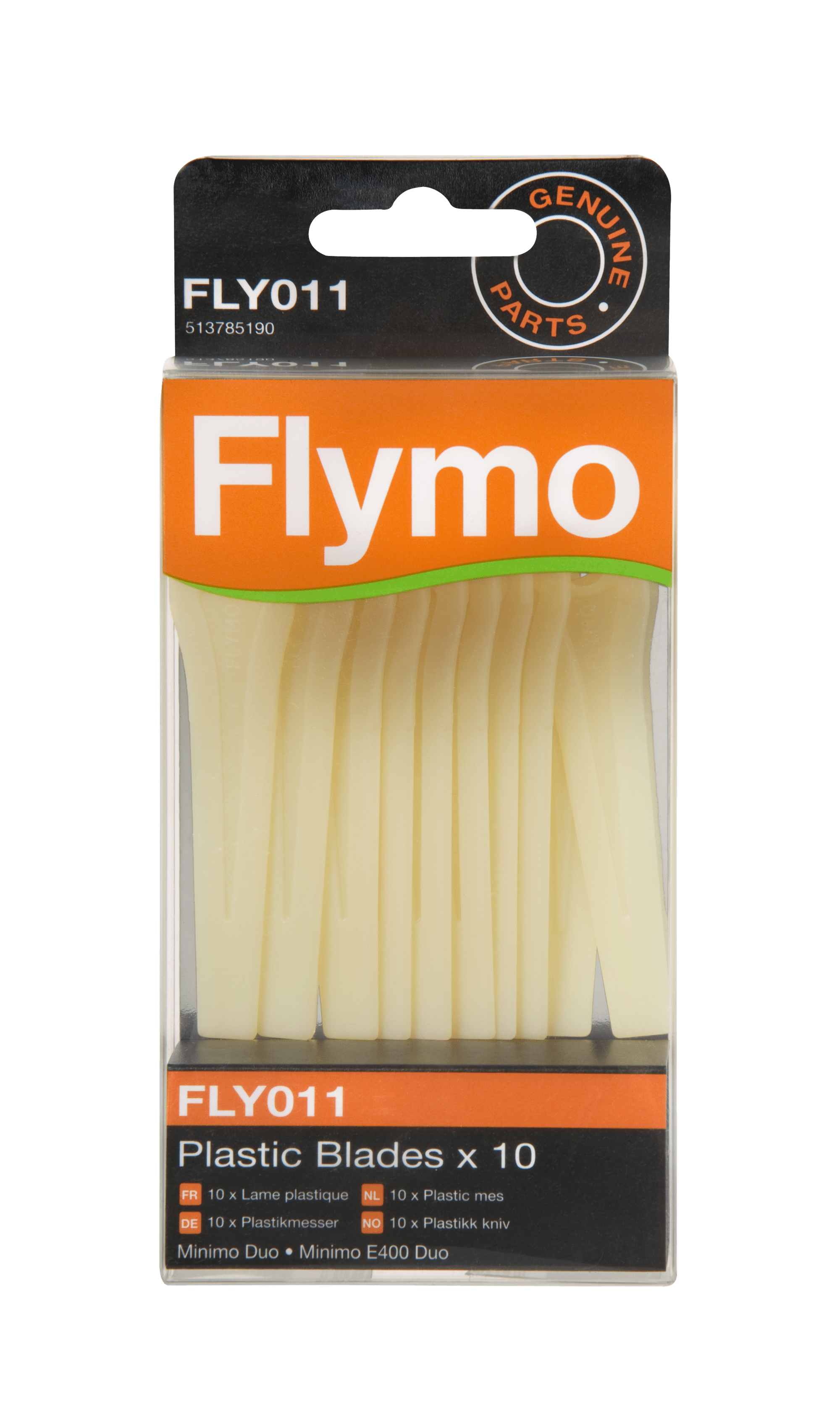 FLY011 - Plastic Blades x 10