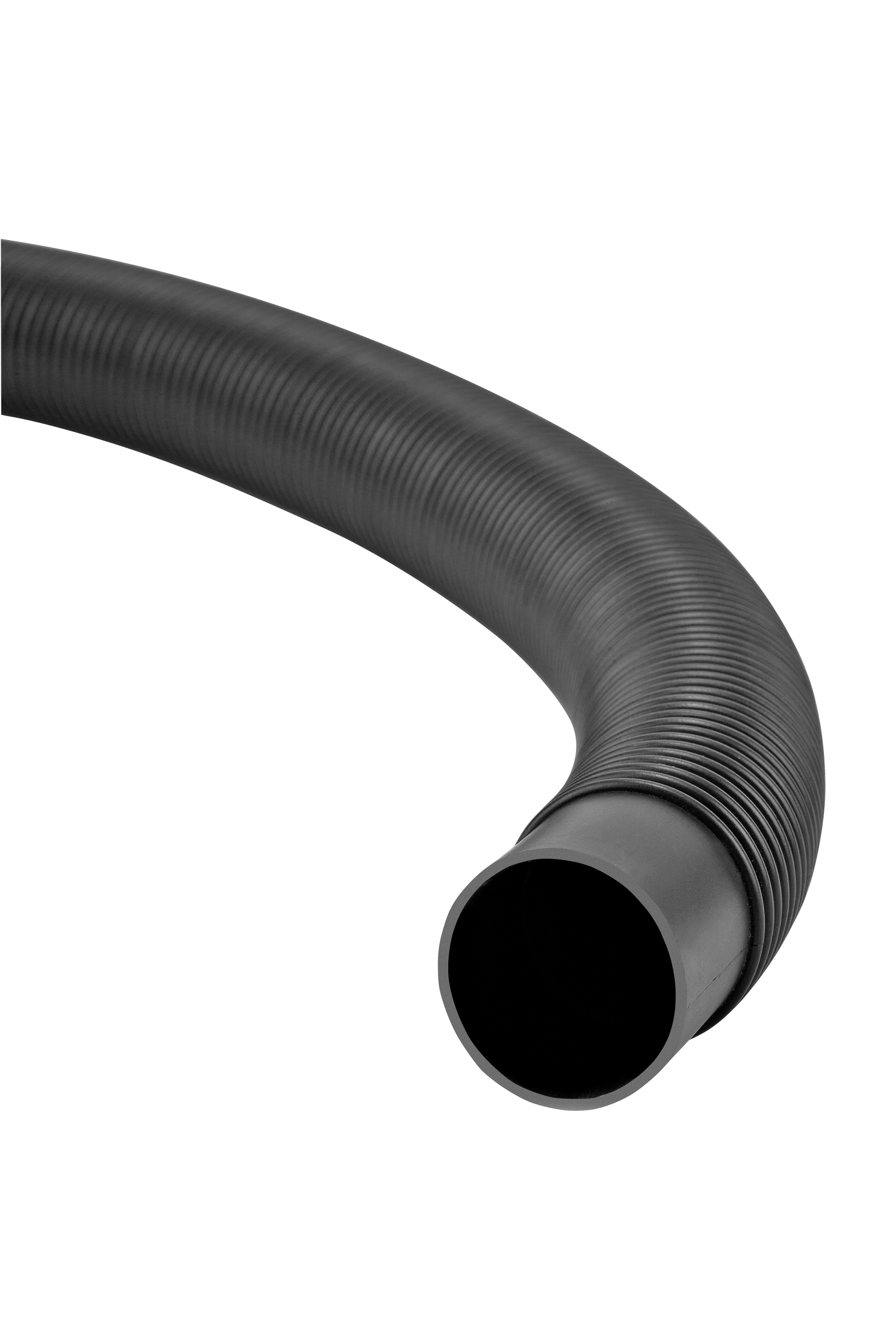 Ribbed Black Flexible Pond Hose 30m or 98 Foot Rolls All Diameters Great Value 